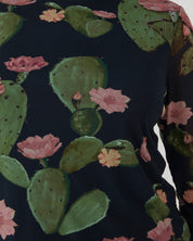 Mezzanine Mesh Top - print - Estelle Clothing