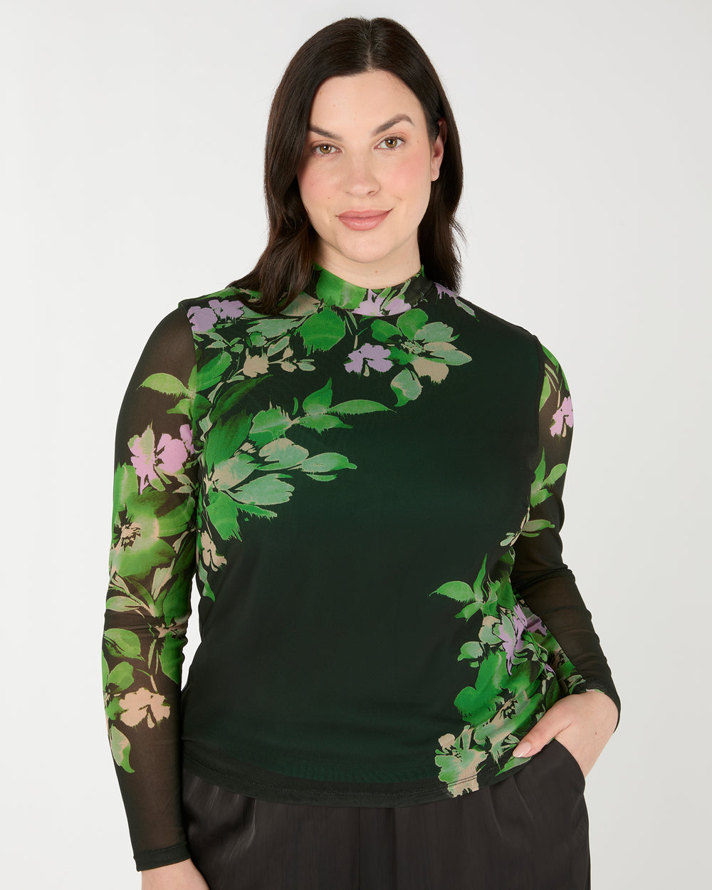 Fiora Mesh Top - Ivy Fleur - Estelle Clothing