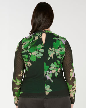 Fiora Mesh Top - Ivy Fleur - Estelle Clothing