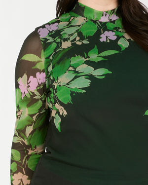 Fiora Mesh Top - Ivy Fleur - Estelle Clothing