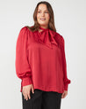 Lenora Top - Ruby Pink - Estelle Clothing