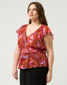 Aster Top - Print - Estelle Clothing