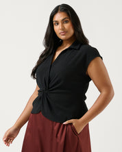 Harko Top - Black - Estelle Clothing
