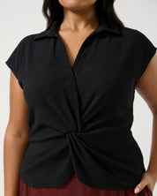 Harko Top - Black - Estelle Clothing
