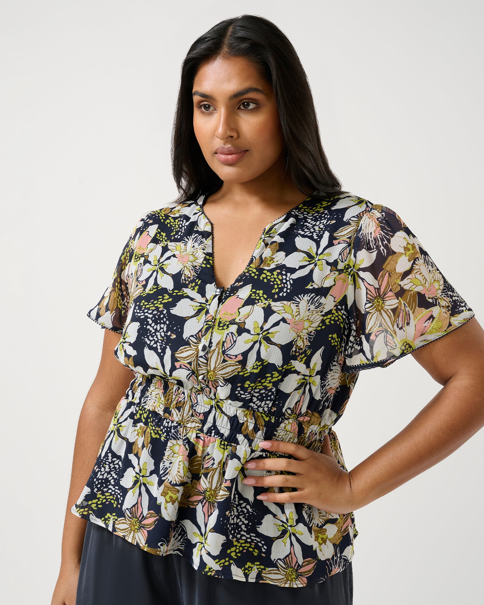 Wilsons Prom Top - Print - Estelle Clothing