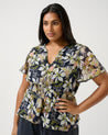 Wilsons Prom Top - Print - Estelle Clothing