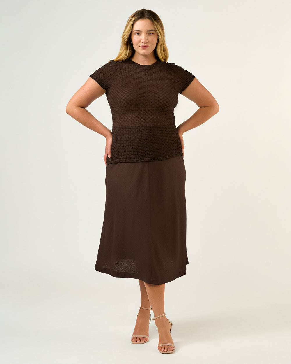 Naomi Top - Espresso - Estelle Clothing