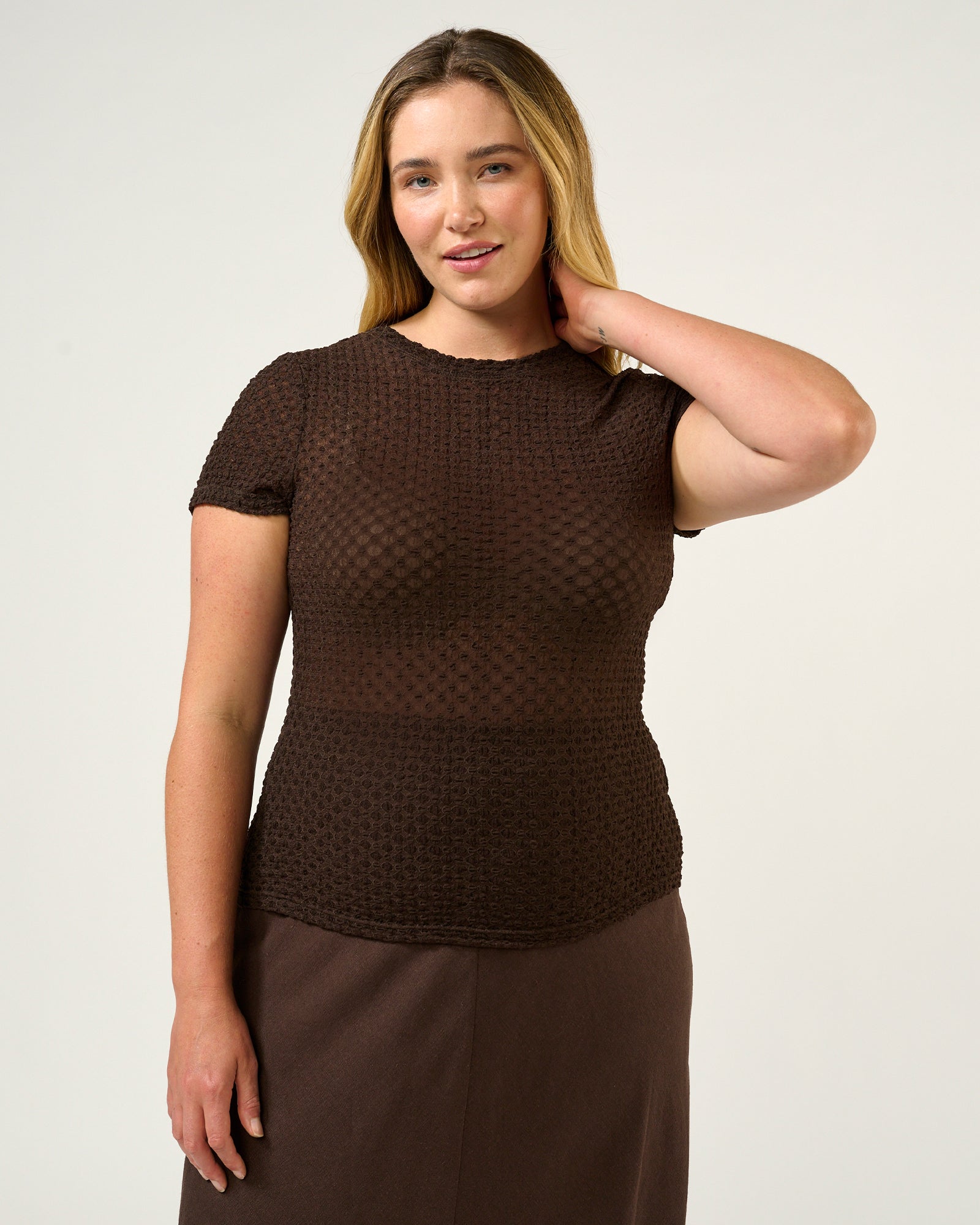Naomi Top - Espresso - Estelle Clothing