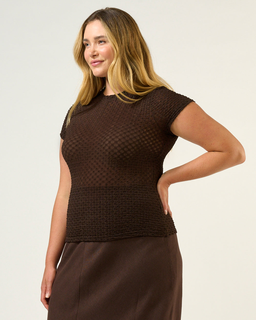 Naomi Top - Espresso - Estelle Clothing