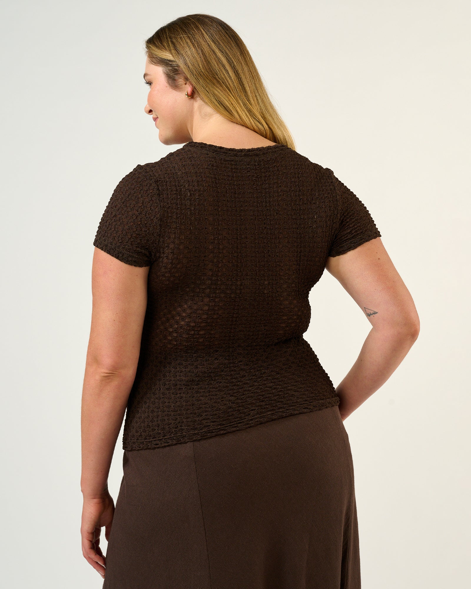 Naomi Top - Espresso - Estelle Clothing