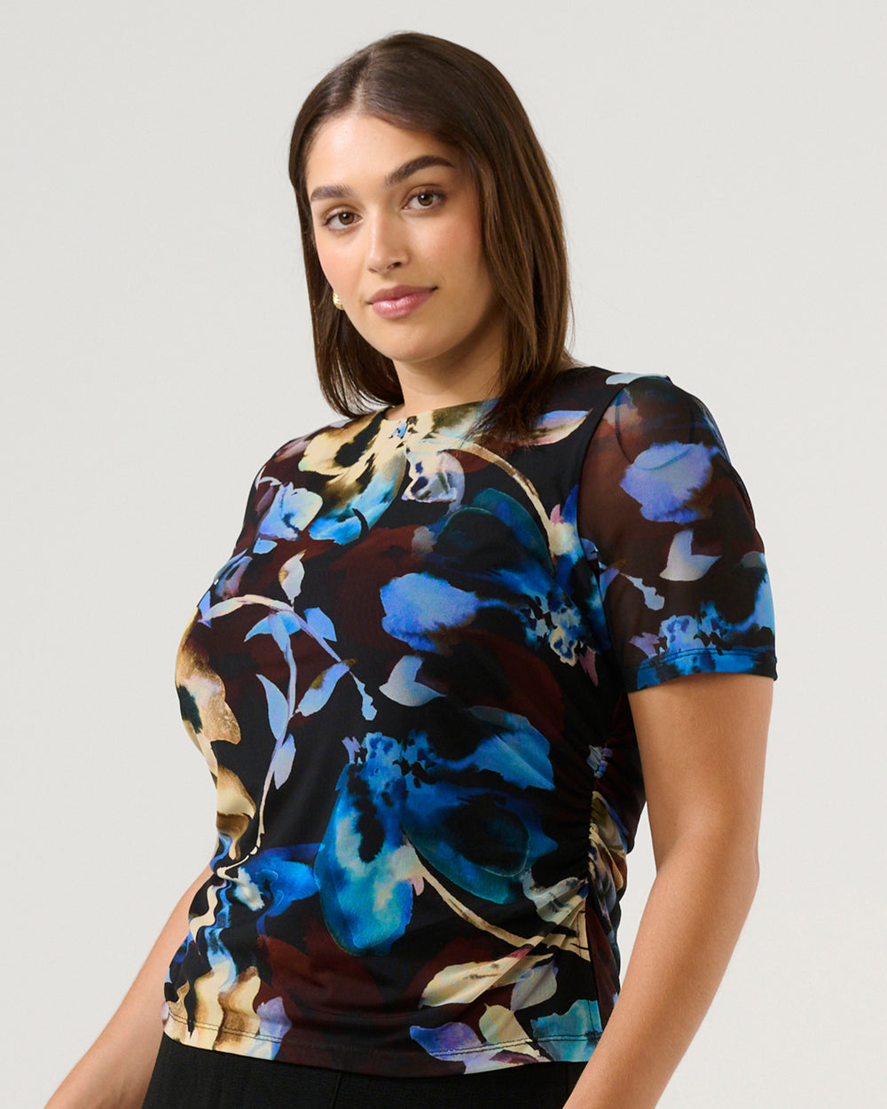 Cleo Top - Choc Winter - Estelle Clothing
