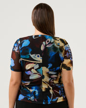 Cleo Top - Choc Winter - Estelle Clothing
