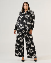 Gilda Shirt - Black/Milk - Estelle Clothing
