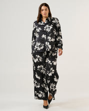 Gilda Shirt - Black/Milk - Estelle Clothing
