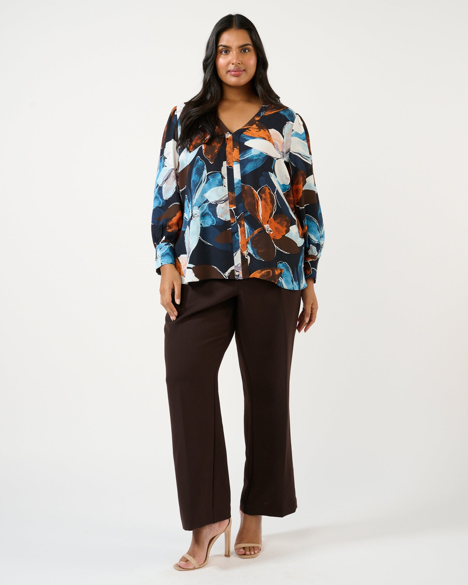 Annette Shirt - Auburn Tides - Estelle Clothing
