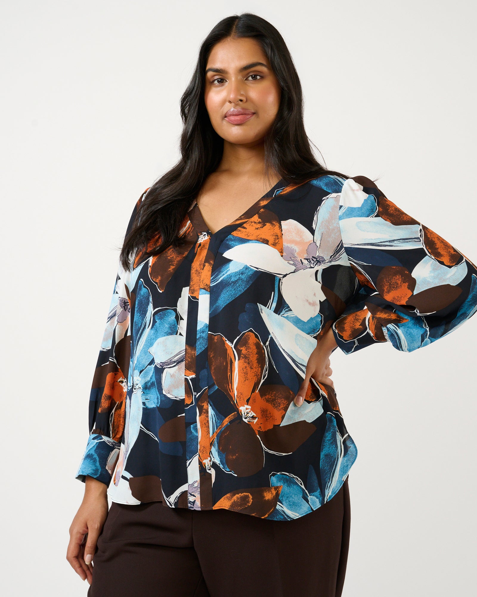 Annette Shirt - Auburn Tides - Estelle Clothing
