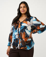 Annette Shirt - Auburn Tides - Estelle Clothing

