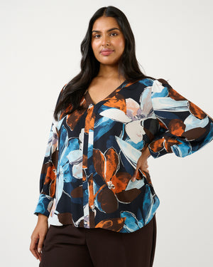 Annette Shirt - Auburn Tides - Estelle Clothing
