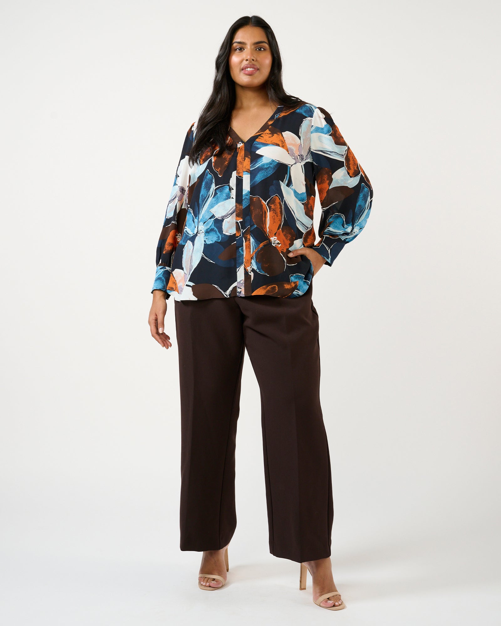 Annette Shirt - Auburn Tides - Estelle Clothing
