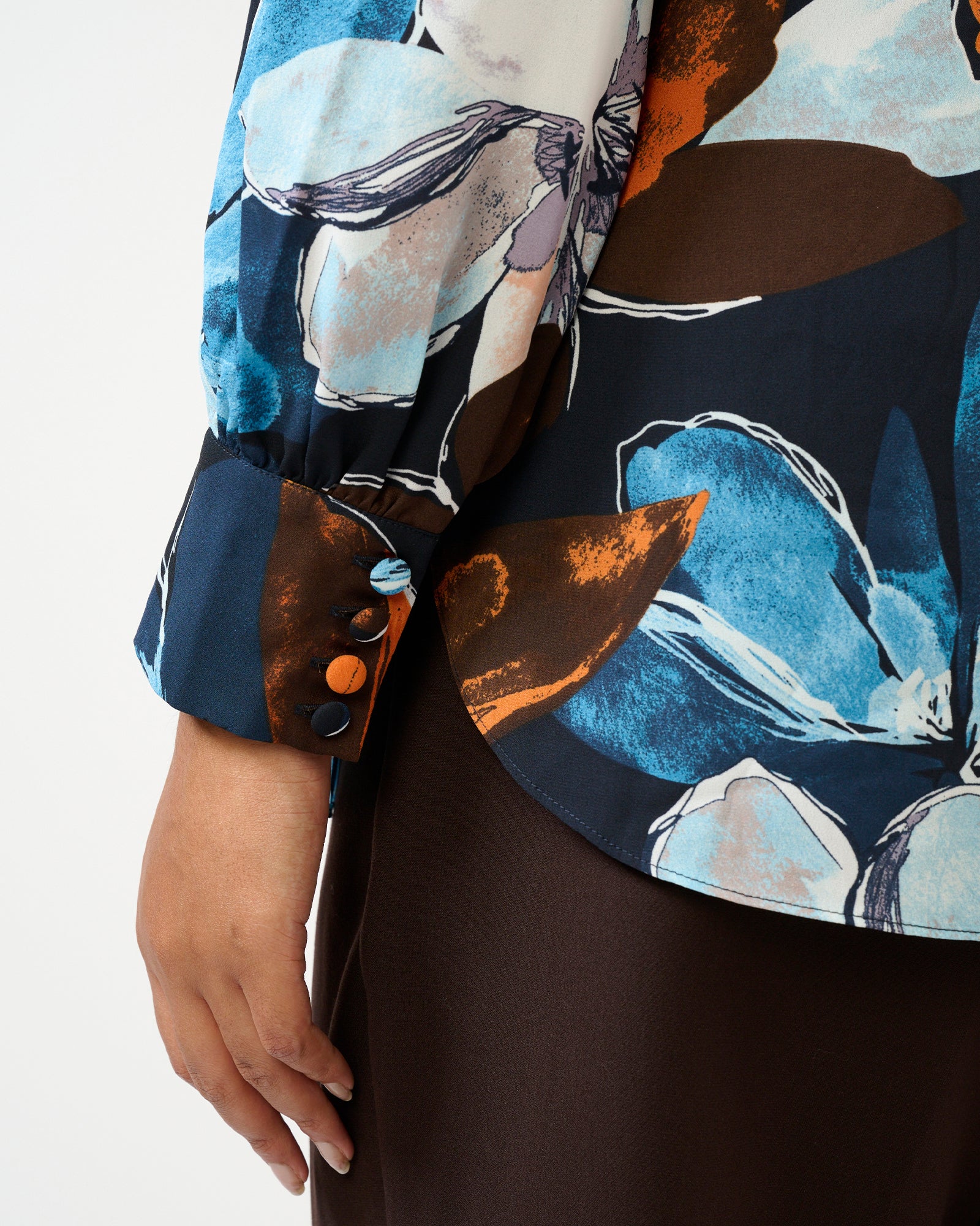 Annette Shirt - Auburn Tides - Estelle Clothing
