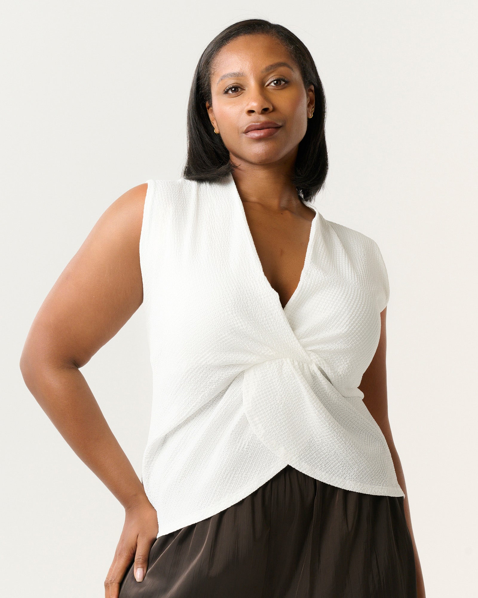 Hadley Top - Milk - Estelle Clothing