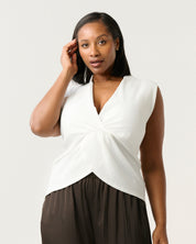 Hadley Top - Milk - Estelle Clothing