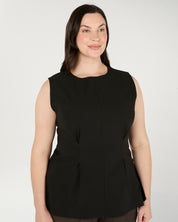 Hallie Top - BLACK - Estelle Clothing
