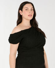 GIA TOP - BLACK - Estelle Clothing