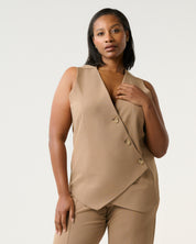 Mahina Top - Mushroom - Estelle Clothing
