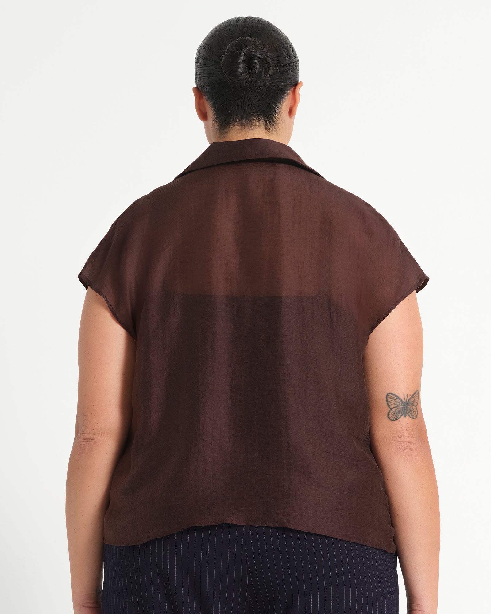 Kelly Top - Chocolate - Estelle Clothing
