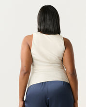 Tahni Top - Oyster - Estelle Clothing
