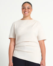 Sasha Top - Oyster - Estelle Clothing