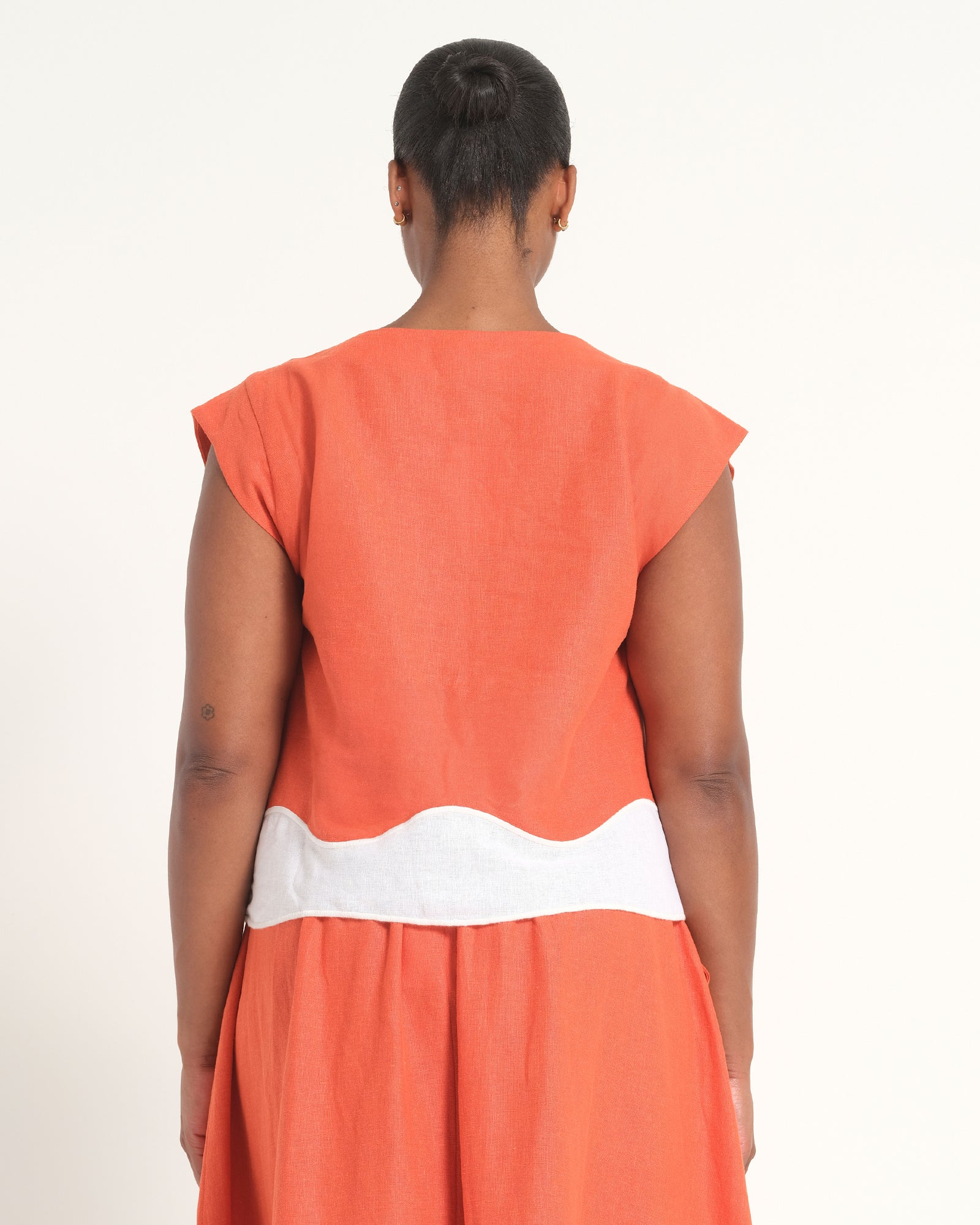 Kaia Top - Persimmon - Estelle Clothing
