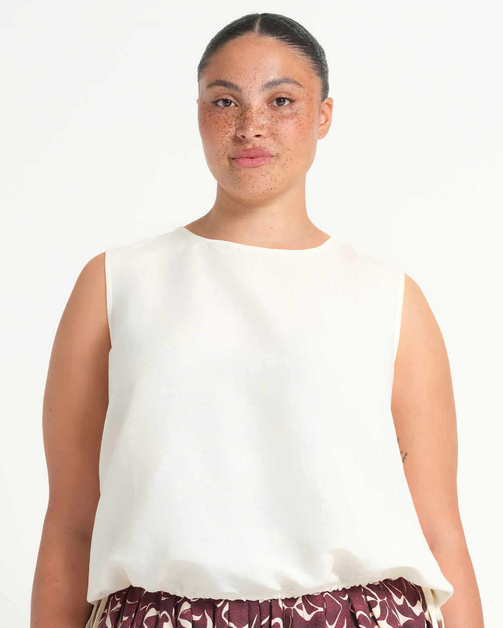 AINSLEY TOP - NATURAL - Estelle Clothing
