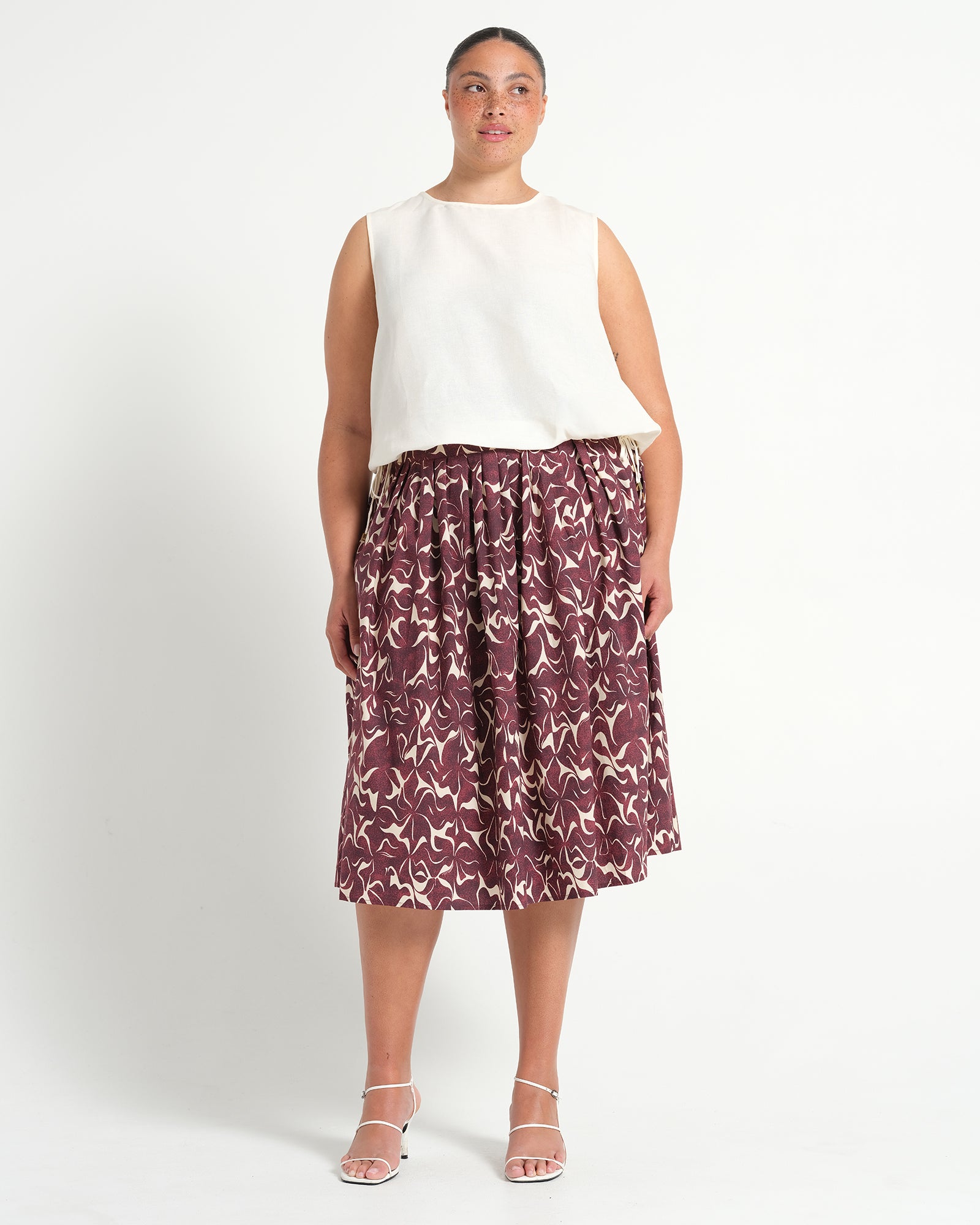 AINSLEY TOP - NATURAL - Estelle Clothing
