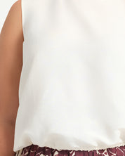 AINSLEY TOP - NATURAL - Estelle Clothing
