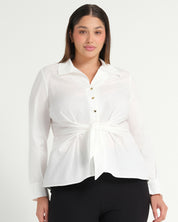 Leo Top - Milk - Estelle Clothing
