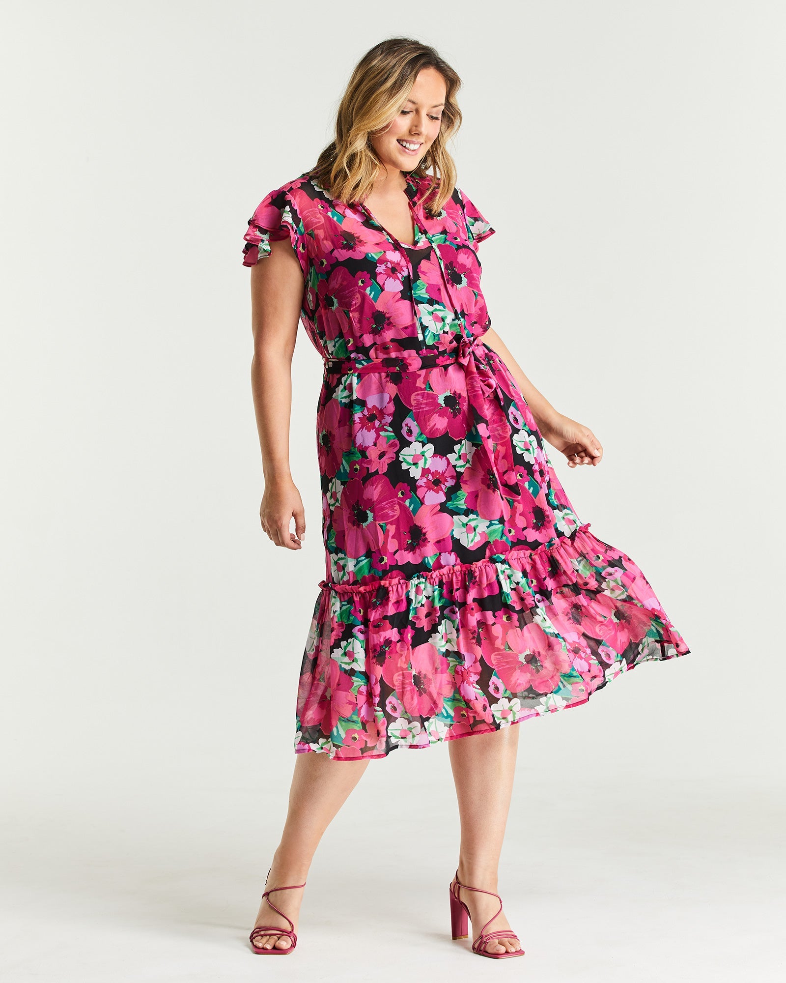 Mahola Dress - Print - Estelle