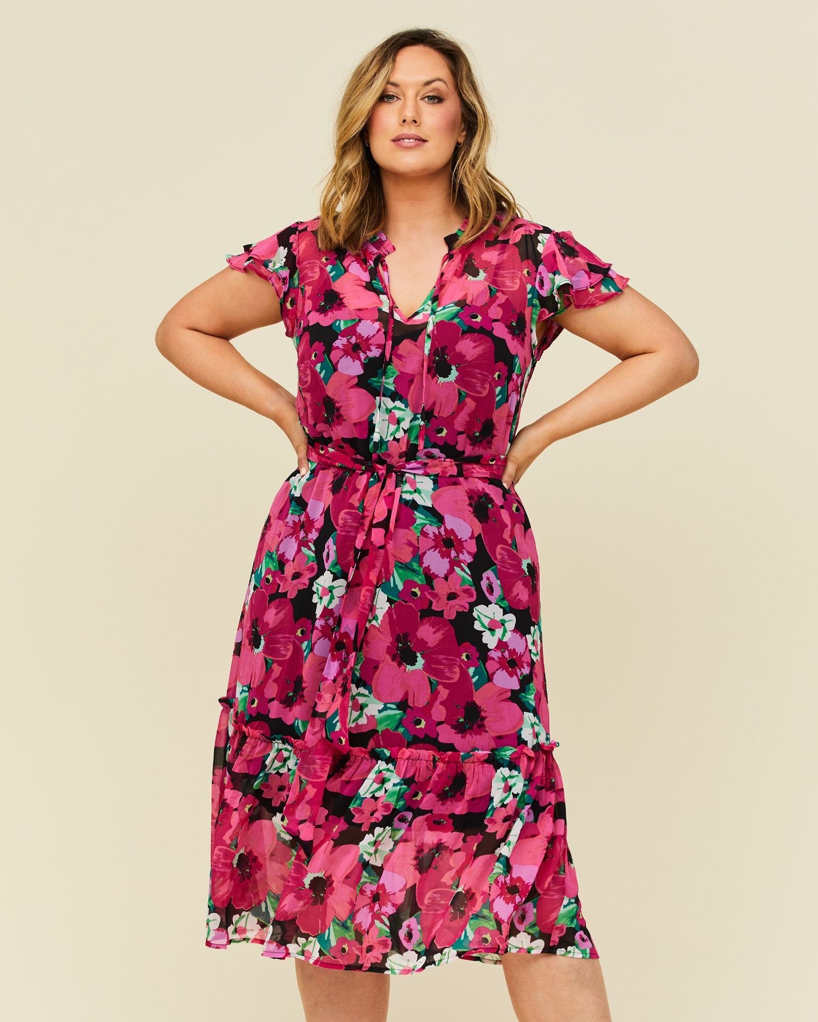 Mahola Dress - Print - Estelle