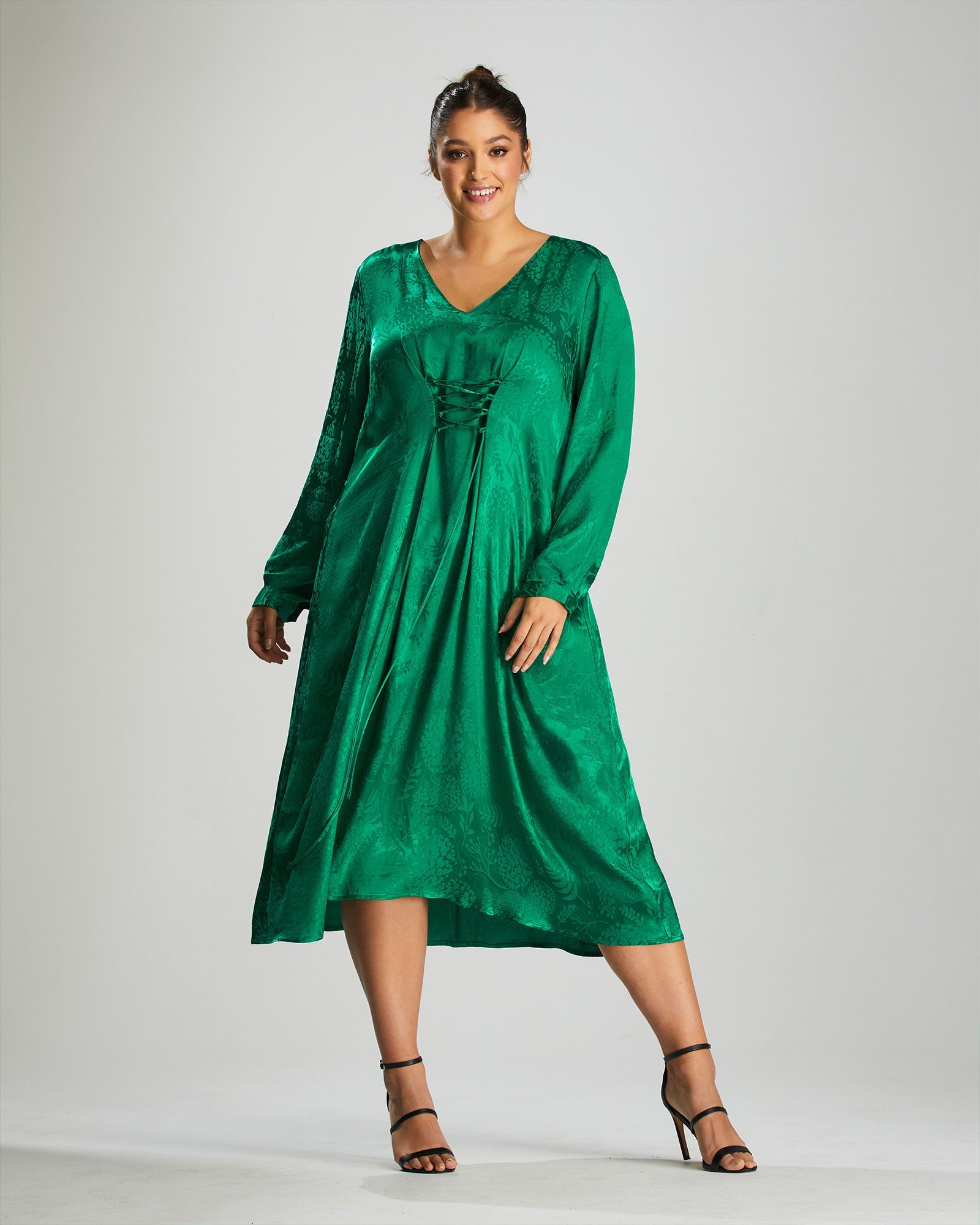 Greenpoint Dress - Kelly Green - Estelle