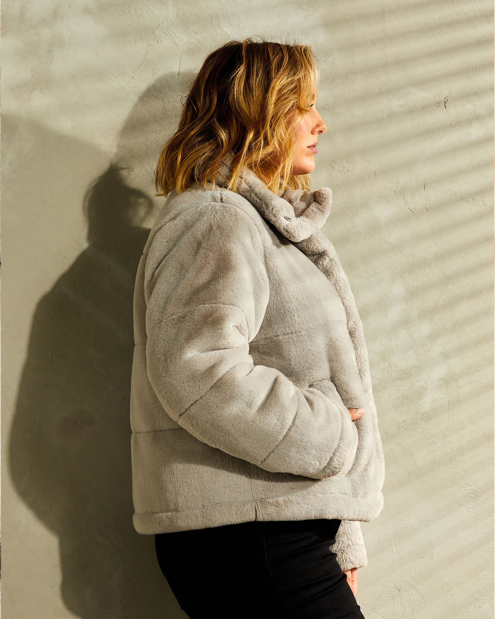 Geneva Jacket - Cloud Grey - Estelle