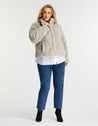 Geneva Jacket - Cloud Grey - Estelle