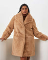 Womens Matterhorn Coat in Camel by Estelle