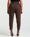 Womens curve tailored Anita Pant in Chocolate - Estelle