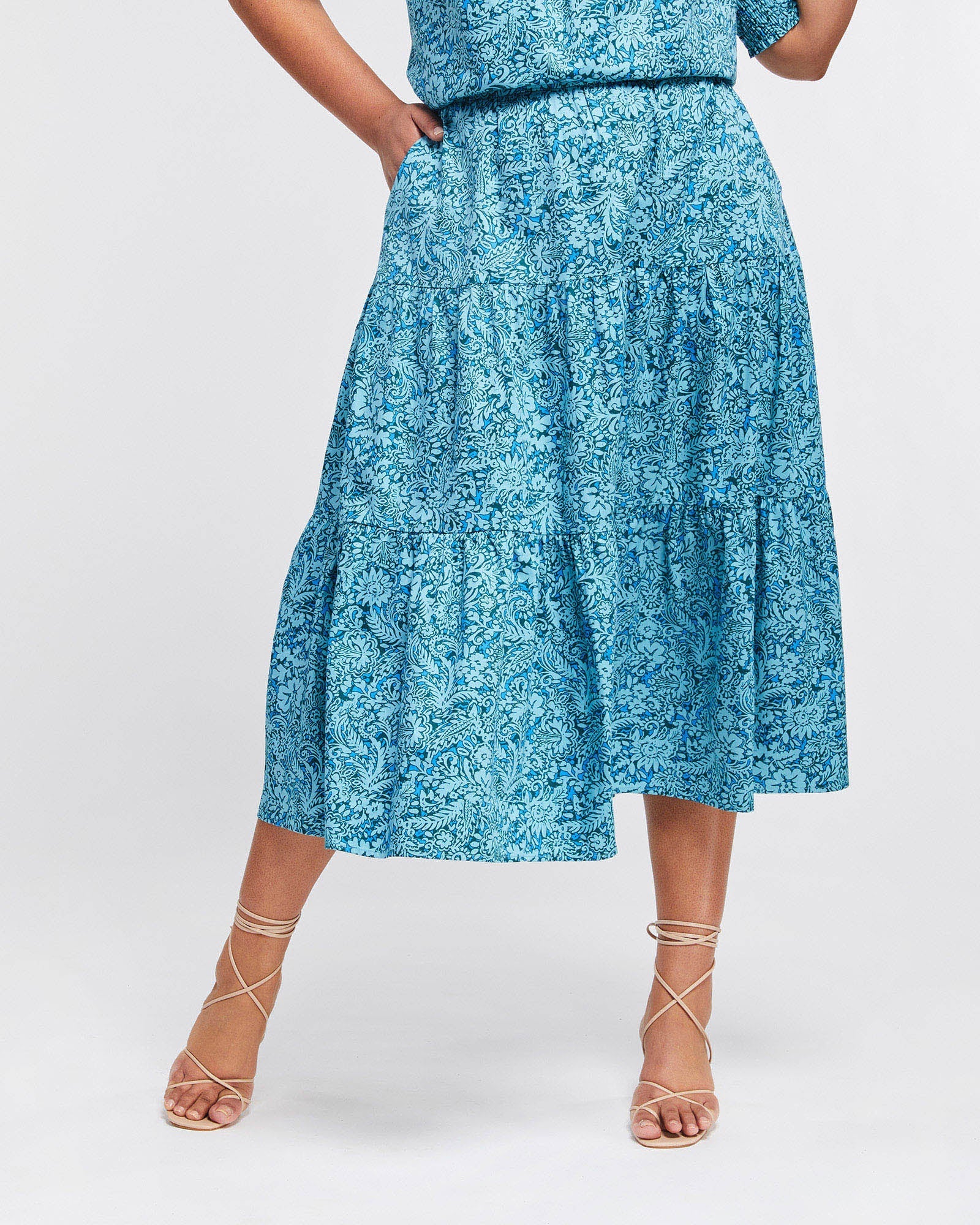 Estelle-Clothing-Sorrento-Skirt-Print